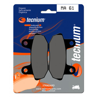 Plaquettes de frein moto Tecnium Tecnium MA61 organique