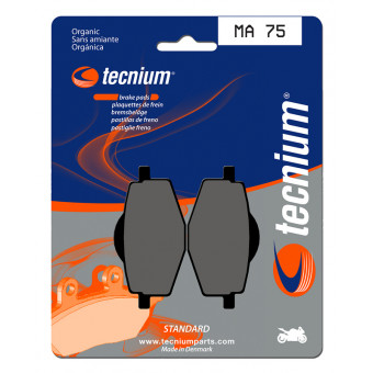 Plaquettes de frein moto Tecnium Tecnium MA75 organique