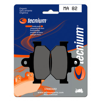 Plaquettes de frein moto Tecnium Tecnium MA82 organique