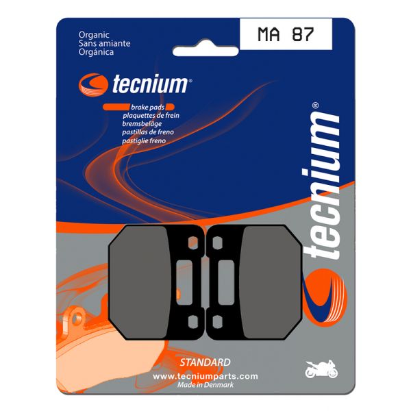 Plaquettes de frein moto Tecnium Tecnium MA87 organique