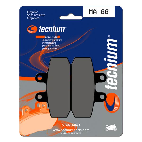 Plaquettes de frein moto Tecnium Tecnium MA88 organique
