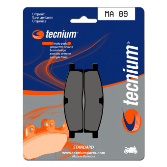 Plaquettes de frein moto Tecnium Tecnium MA89 organique