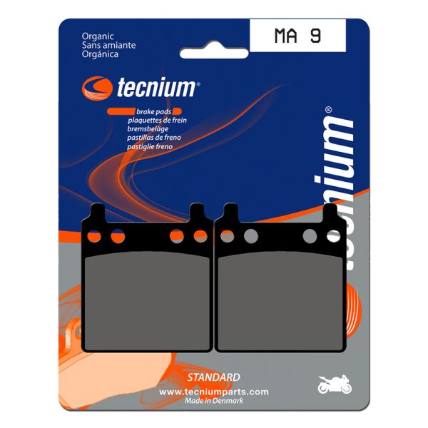 Plaquettes de frein moto Tecnium Tecnium MA9 organique