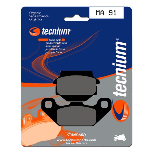 Plaquettes de frein moto Tecnium Tecnium MA91 organique