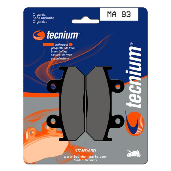 Plaquettes de frein moto Tecnium Tecnium MA93 organique