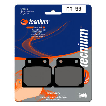 Plaquettes de frein moto Tecnium Tecnium MA98 organique