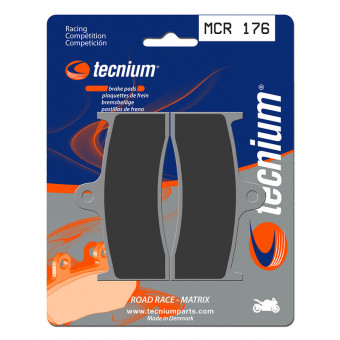 Plaquettes de frein moto Tecnium Tecnium MCR176 mtal fritt carbone