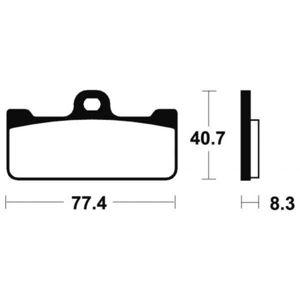 Tecnium Tecnium MCR195 métal fritté carbone