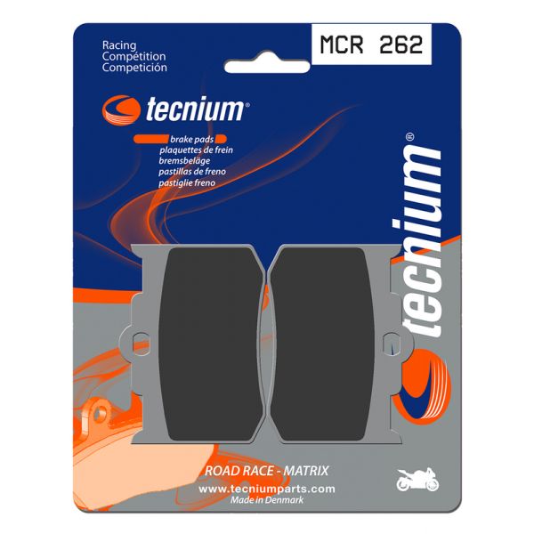Plaquettes de frein moto Tecnium Tecnium MCR262 mtal fritt carbone