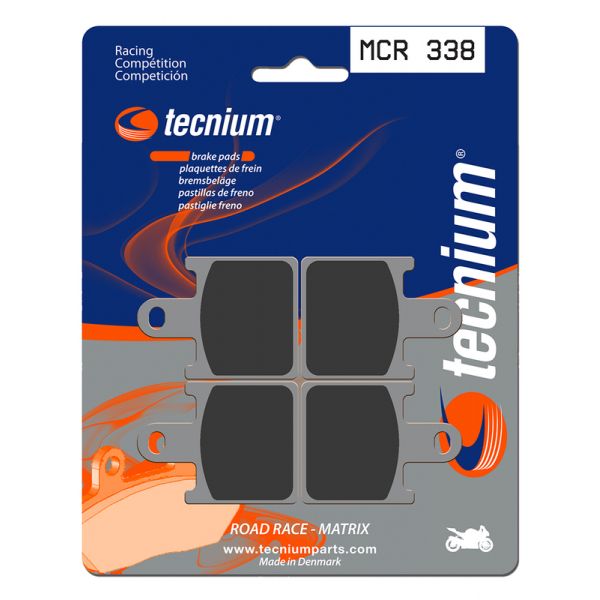 Plaquettes de frein moto Tecnium Tecnium MCR338 mtal fritt carbone