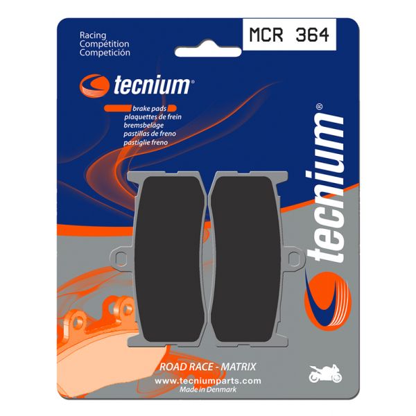 Plaquettes de frein moto Tecnium Tecnium MCR364 mtal fritt carbone