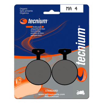 Plaquettes de frein moto Tecnium Tecnium MCR66 mtal fritt carbone
