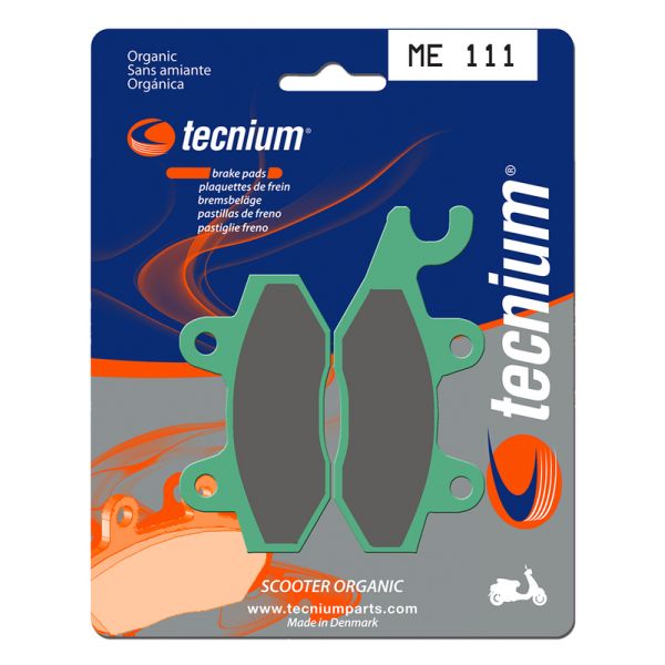 Plaquettes de frein moto Tecnium Tecnium ME111 organique