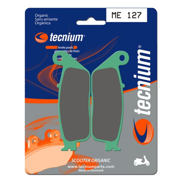 Plaquettes de frein moto Tecnium Tecnium ME127 organique