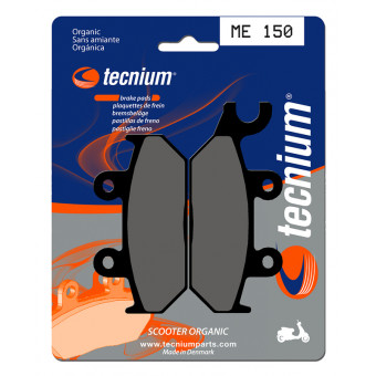 Plaquettes de frein moto Tecnium Tecnium ME150 organique Plaquettes de frein moto Tecnium Tecnium ME150 organique
