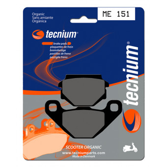 Plaquettes de frein moto Tecnium Tecnium ME151 organique