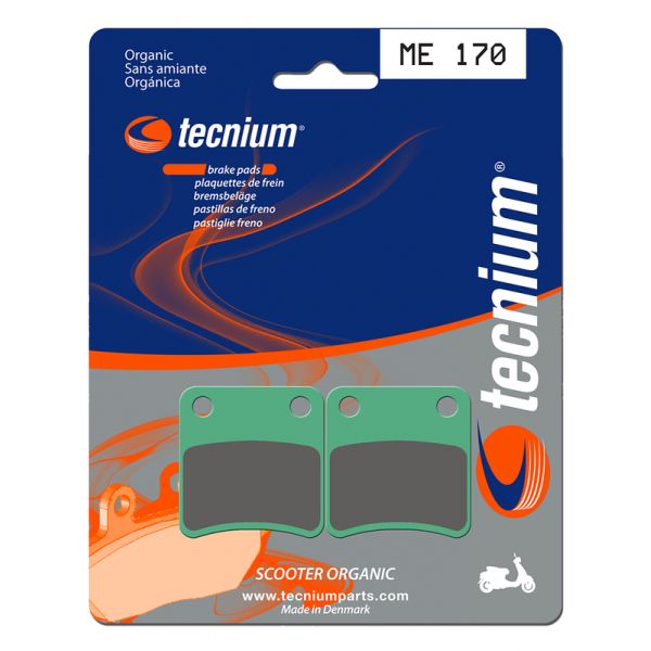 Plaquettes de frein moto Tecnium Tecnium ME170 organique