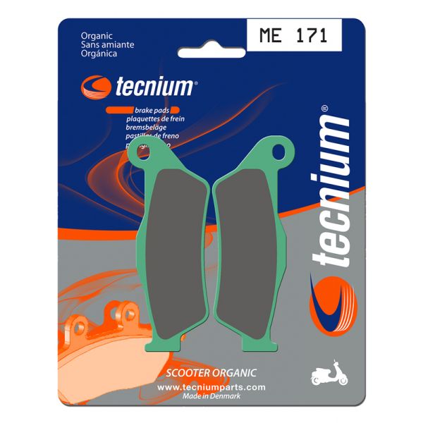 Plaquettes de frein moto Tecnium Tecnium ME171 organique
