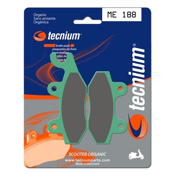 Plaquettes de frein moto Tecnium Tecnium ME188 organique