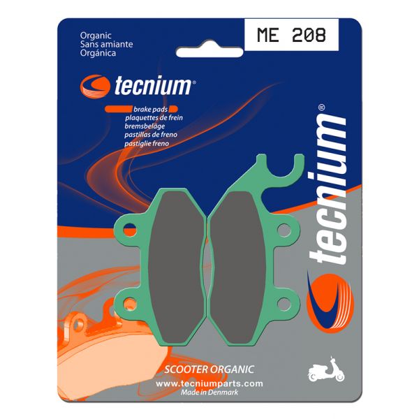 Plaquettes de frein moto Tecnium Tecnium ME208 organique