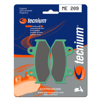 Plaquettes de frein moto Tecnium Tecnium ME209 organique