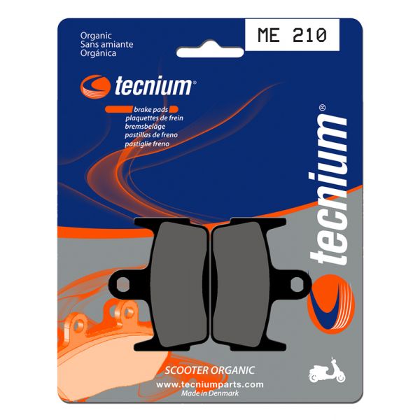 Plaquettes de frein moto Tecnium Tecnium ME210 organique
