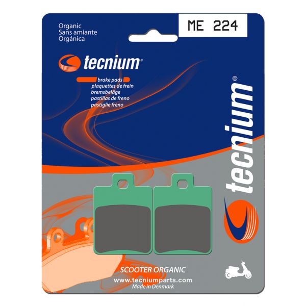 Plaquettes de frein moto Tecnium Tecnium ME224 organique