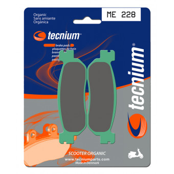Plaquettes de frein moto Tecnium Tecnium ME228 organique