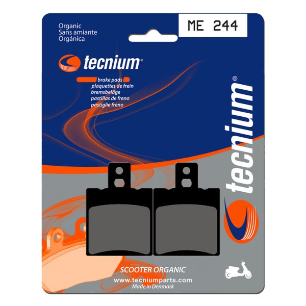 Plaquettes de frein moto Tecnium Tecnium ME244 organique