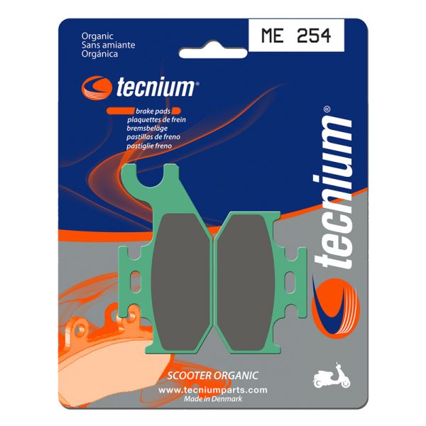 Plaquettes de frein moto Tecnium Tecnium ME254 organique