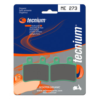 Plaquettes de frein moto Tecnium Tecnium ME273 organique Plaquettes de frein moto Tecnium Tecnium ME273 organique
