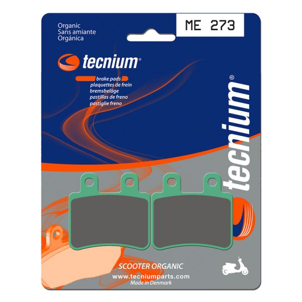 Plaquettes de frein moto Tecnium Tecnium ME273 organique