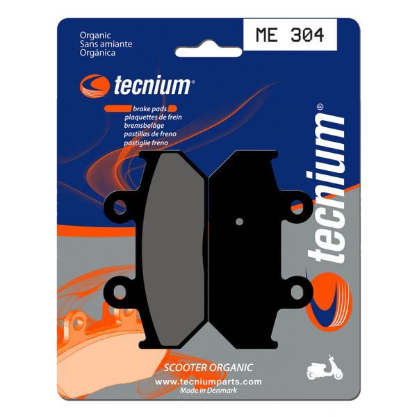 Plaquettes de frein moto Tecnium Tecnium ME304 organique