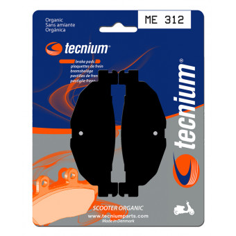 Plaquettes de frein moto Tecnium Tecnium ME312 organique