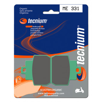Plaquettes de frein moto Tecnium Tecnium ME331 organique