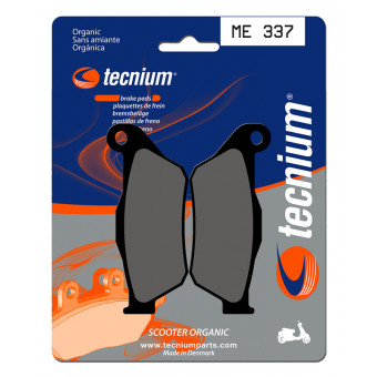 Plaquettes de frein moto Tecnium Tecnium ME337 organique