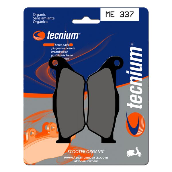 Plaquettes de frein moto Tecnium Tecnium ME337 organique Plaquettes de frein moto Tecnium Tecnium ME337 organique
