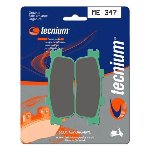 Plaquettes de frein moto Tecnium Tecnium ME347 organique