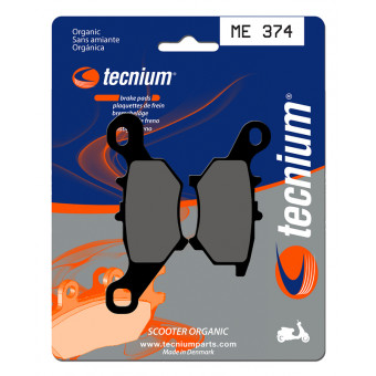 Plaquettes de frein moto Tecnium Tecnium ME374 organique