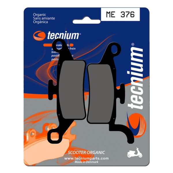 Plaquettes de frein moto Tecnium Tecnium ME376 organique