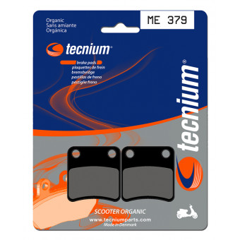 Plaquettes de frein moto Tecnium Tecnium ME379 organique