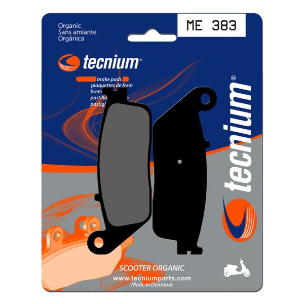 Plaquettes de frein moto Tecnium Tecnium ME383 organique