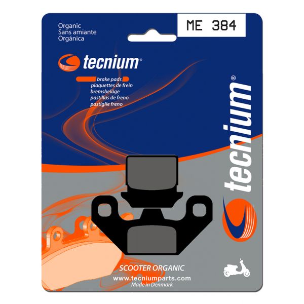 Plaquettes de frein moto Tecnium Tecnium ME384 organique