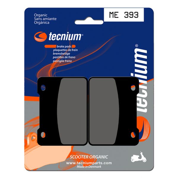 Plaquettes de frein moto Tecnium Tecnium ME393 organique