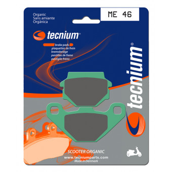 Plaquettes de frein moto Tecnium Tecnium ME46 organique Plaquettes de frein moto Tecnium Tecnium ME46 organique