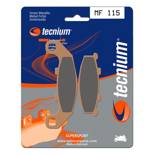 Plaquettes de frein moto Tecnium Tecnium MF115 mtal fritt