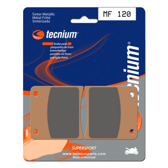 Plaquettes de frein moto Tecnium Tecnium MF120 mtal fritt