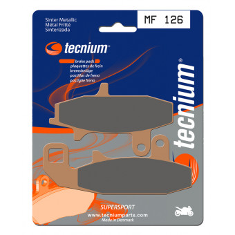 Plaquettes de frein moto Tecnium Tecnium MF126 mtal fritt