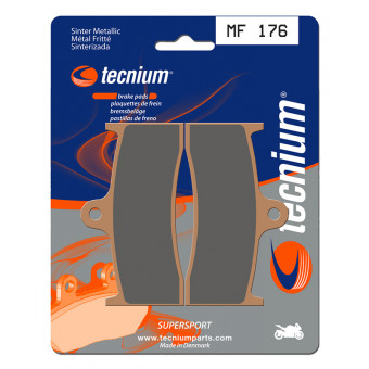 Plaquettes de frein moto Tecnium Tecnium MF176 mtal fritt