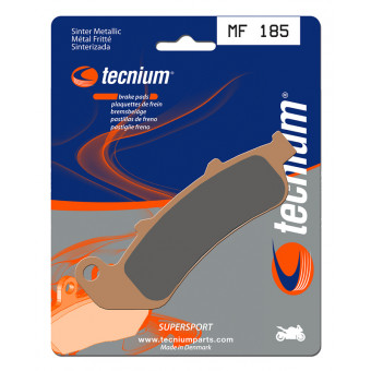 Plaquettes de frein moto Tecnium Tecnium MF185 mtal fritt